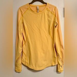 Lululemon Swiftly Tech 2.0 Long Sleeve • Size 8 • Golden Yellow